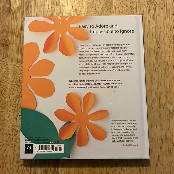 The Art of Paper Flowers By Bobby Pearce - Picture 2 of 12